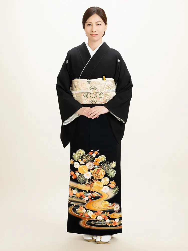 黒留袖｜都民共済 モーニング・留袖レンタル 【Irida maison（イリーダ